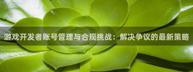 杏耀子赚话费：游戏开发者账号管理与合规挑战：解决争议的最新策略